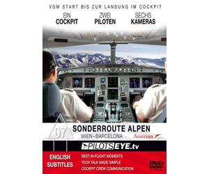 PilotsEYE.TV | Barcelona | Cockpitmitflug A321 | Austrian | 34Across The Alps34 | Bonus: How to Become a Pilot [Import]