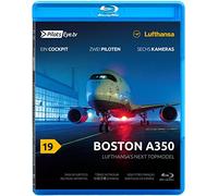 PilotsEYE.TV | Boston | Cockpitmitflug A350 | Lufthansa | 34Lufthansa's Next Topmodel34 | Bonus: Acceptance-Flight, Transfer of Title [Blu-Ray] [Import]