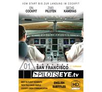 PilotsEYE.tv. Cockpitflight Lufthansa Airbus A340-600 München - San Francisco [WMV DVD]