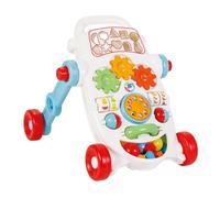 Pilsan My First Walker Déambulateur musical et d'activités amusantes telles que balles, perles, etc. Blanc/bleu/rouge