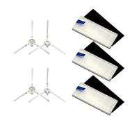 PiLTar Smart Ability Sweep X3, Kit d'accessoires for aspirateur, Brosse latérale, Filtre HEPA.Compatible for Rowenta 20 40 50 75 RG7687/RR7687WH (Color : Set 23)