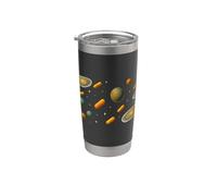 Pilule capsule orange univers crypto cadeau Gobelet isotherme en acier inoxydable double paroi