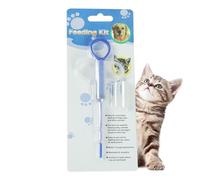 Pilule pour animaux de compagnie | Distributeur d'alimentation de pilules pour chats et chiens - Seringue de médicaments à pointe souple avec poignée circulaire | Outil d'alimentation de pilule