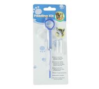 Pilule pour Animaux de Compagnie - Medicine Comprimés Feeder Tool d'alimentation | Head Distributeur avec poignée Circulaire pour Chiens, seringue de Poussoir de pilules sèches humides pour Le