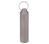Pilules Casses Keychain Portable Boîte de rangement de médecine d'urgence imperméable pour voyages en plein air