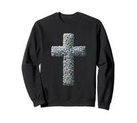 Pilules Croix Art Design Christian Faithwear Jésus Sweatshirt