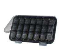 Pilules hebdomadaires à 7 compartiments étanches portables pour voyage, usage domestique, organiseurs de médicaments chroniques