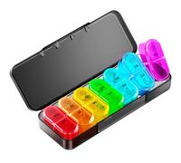 Pilulier 7 jours AM PM (noir)