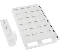 pilulier 7 jours boîte à médicaments boîte à pilules boîte hebdomadaire distributeur boîte