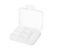 Pilulier 7 jours - Boîte de rangement hebdomadaire pour médicaments, petite trousse à médicaments portable, facile à remplir, design ouvert, support de pilules de voyage compact | Organiseur de