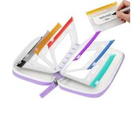 Pilulier compact et étanche, 14 compartiments individuels avec fermeture éclair, organiseur de réutilisable, tissu résistant à l'humidité avec emplacements sécurisés, gestion quotidienne