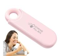 Pilulier - Complément pilulier | Pilulier de voyage | Petit conteneur de pilules | Cas Dossett quotidien | Étui de rangement quotidien pour pilules | Petit organisateur de médicaments