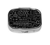 Pilulier de chimie organique, 2 compartiments, organiseur portable