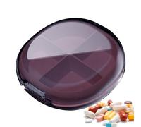 Pilulier de , étui à quatre compartiments, porte-médicaments portable