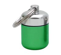 Pilulier de poche en métal coloré avec coussinets en éponge pour économiser de l'espace - Porte-pilules portable multi-usage pour glucose rond, comprimés et médicaments