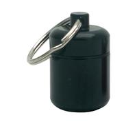 Pilulier de poche en métal coloré avec coussinets en éponge pour économiser de l'espace - Porte-pilules portable multi-usage pour glucose rond, comprimés et médicaments