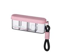 Pilulier de voyage - Compact multi-compartiments durable Fermeture sécurisée Stockage portable des médicaments quotidiens | Accessoire sanitaire qui garantit une organisation sûre