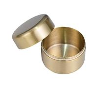 Pilulier de voyage en métal, acier inoxydable petit rond et portable | Poches Organisateur de pilules Boîte à médicaments, pour la maison, l'extérieur, le sac à dos, la salle de sport, les voyages