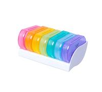 Pilulier de voyage en plastique pour 7 jours et nuit