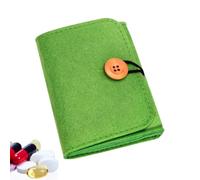 Pilulier de voyage | Étui de rangement quotidien | Pilulier quotidien distributeur de supplément | pour la maison, le bureau, l'école, la gym, le camping, les sports de plein air, hommes, femmes