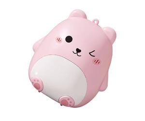 Pilulier de voyage mignon avec plusieurs compartiments - Pilulier avec ours de dessin animé | Pour femmes, accompagnement hebdomadaire journalier, bureau, école, gym, extérieur, camping