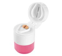 Pilulier de voyage - Moulin à médicaments | Moulin à poudre pour médicaments, petit organisateur de pilules avec coupe-pilules, étui de voyage organisateur de pilules