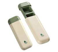 Pilulier de voyage | Petite boîte à pilules à 3 compartiments | Pilulier multifonction en plein air pour la vie quotidienne, les voyages, les voyages d'affaires