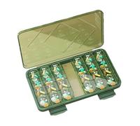 Pilulier de voyage - Pilulier portable | Boîte à médicaments | Distributeur de pilules de pharmacie | Pilulier portable hermétique pour usage extérieur, voyage, maison, travail