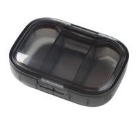 Pilulier de voyage transparent 3 fois par jour, distributeur de pilules de voyage, boîte à pilules esthétique, distributeur de pilules portable