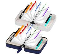 Pilulier De Voyages Semainier Medicament Étanche Avec 14 Sachets 2pcs