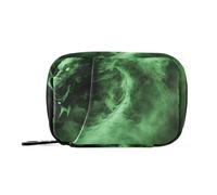 Pilulier Dragon Green avec compartiments amovibles et étui de voyage amovible