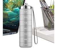 Pilulier en aluminium - Distributeur hebdomadaire de médicaments, récipient étanche à l'humidité | Cylindre à sept emplacements étiquetés, support compact de poche pour les voyages d'affaires, le