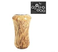 Pilulier en bois massif pour moulinets DAIWA y compris roulements joints et composants de matériel de montage (1 ensemble argenté)