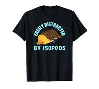 Pilulier en caoutchouc facilement distrait par Isopods T-Shirt