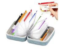 Pilulier étanche 14 sachets transparents réutilisables à glissière | Poche Organisateur de Comprimés Bureau, Résidence Universitaire, d'Affaires, Compléments