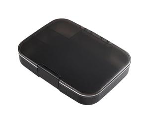 Pilulier - Étui de voyage hermétique surdimensionné avec protection contre l'humidité, support multi-compartiments | Boîte à médicaments fiable pour les voyages d'affaires, les vacances et une