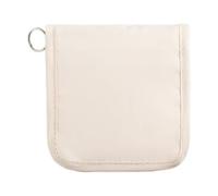 Pilulier - Gabardine + pochettes à pilules à ions argentés | Boîte de rangement compacte pour médicaments | Conteneur de tri des pilules quotidiennes portable avec fermeture éclair sécurisée pour