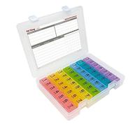 Pilulier hebdomadaire 7 fois par jour, 7 piluliers sécurisés avec programme de médicaments (7 fois par jour)