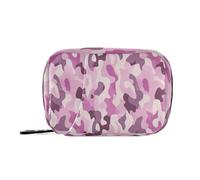 Pilulier hebdomadaire bleu rose camouflage fermeture éclair pour voyage médicaments conteneur pilules boîte à pilules 7 jours