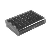 Pilulier Hebdomadaire | Compartimenté Matin Midi Soir | Boîtier Compact Étanche pour Médicaments Maison Sac Voiture Poche