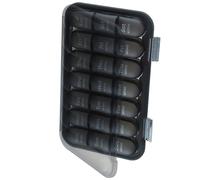 Pilulier hebdomadaire de grande capacité avec 7 compartiments jours - Boîte de rangement scellée pour les voyages, la maison, les pilules hebdomadaires, les médicaments chroniques