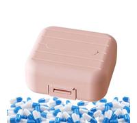 Pilulier hebdomadaire | Pilulier de voyage 7 jours, pilulier hebdomadaire portable pour voyage, pour contenir des suppléments et des médicaments