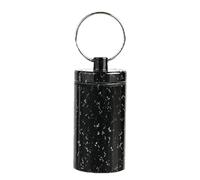 Pilulier hebdomadaire - Porte-clés 7 jours | Synthétique durable sans BPA, design compact et portable, fermeture sécurisée, porte-clés organiseur léger pour un usage quotidien, voyage, petit pilulier