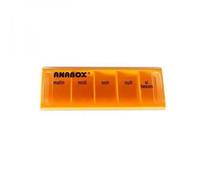 Pilulier Journalier 5 Cases Moutarde Anabox