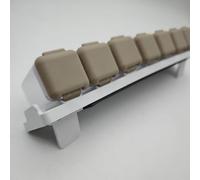 Pilulier magnétique hebdomadaire pour 7 jours, 1 fois par jour, sans BPA, avec fermeture magnétique sécurisée, pilulier de voyage portable pour suppléments de vitamines (transparent + gris)