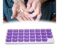 Pilulier Mensuel, Petits Compartiments D'un Mois, Piluliers de 31 Jours et 4 Semaines pour les Voyages à Domicile