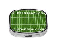 Pilulier Meta à 2 compartiments pour champs de football, organiseur portable