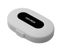 Pilulier, pilulier Boîte d’organisation ne de médicaments | Pilulier de à 6 compartiments, pilulier , petite boîte à pilules pour sac à main, conteneur de pilules portable,