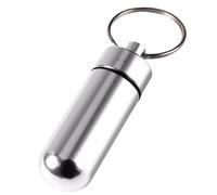 Pilulier | Pilulier | Petit récipient étanche pour comprimés d'aspirine | Sac à main portable en métal étanche pour une meilleure organisation