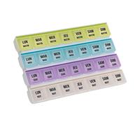 Pilulier Plateau L Plic Care Organisation Médicaments Quotidien Compartiments